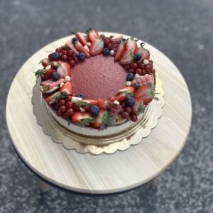 Cheesecake ovocie